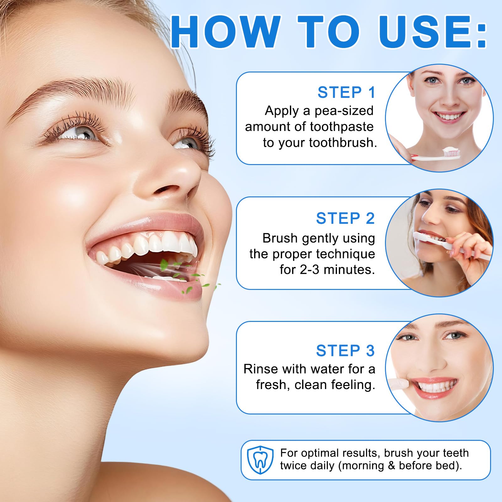 Fluoride-Free Toothpaste - Nano Hydroxyapatite, Clean Mint -6 Fluoride-Free Toothpaste - Nano Hydroxyapatite, Clean Mint -6