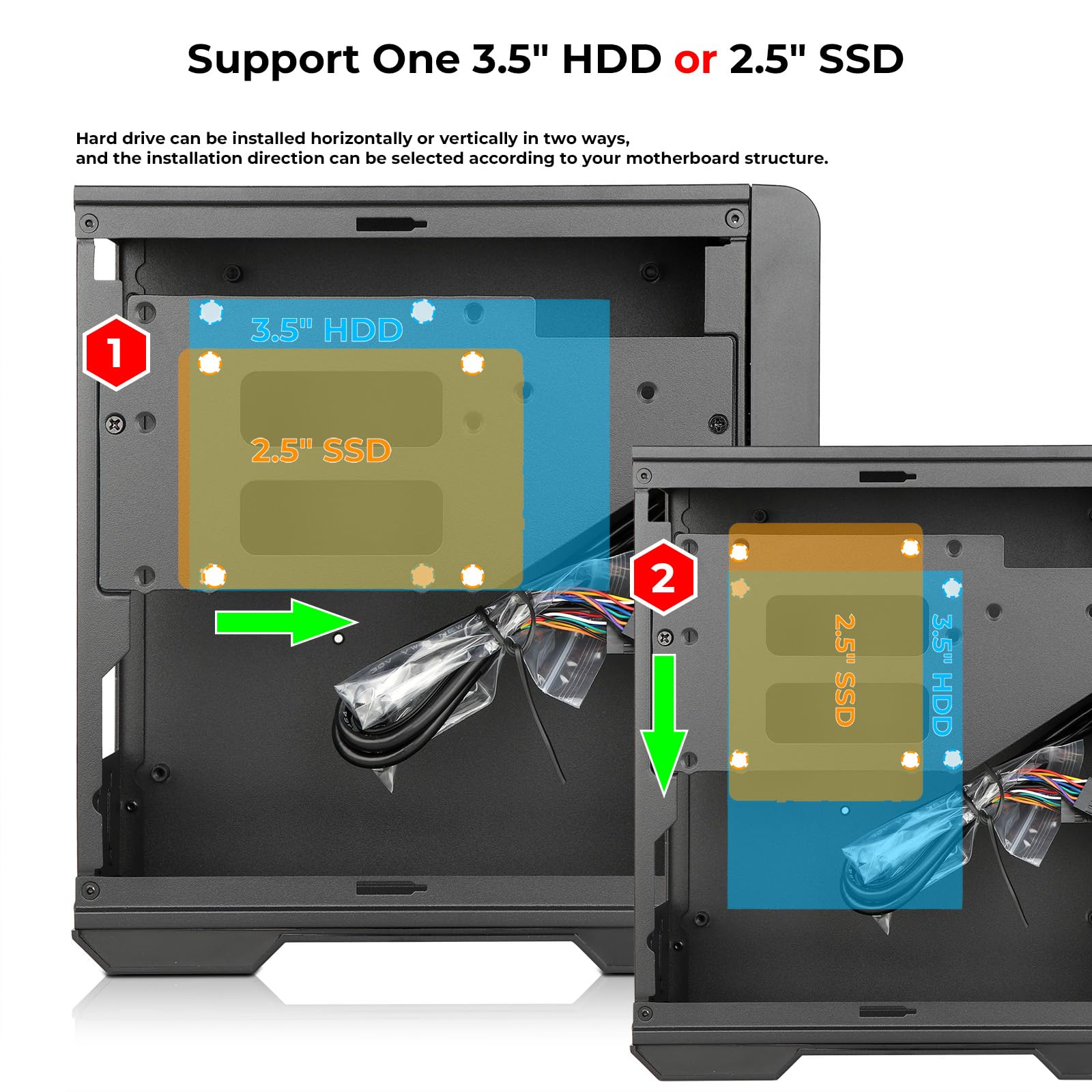 Mini ITX Case SFF Small Form Factor MX02