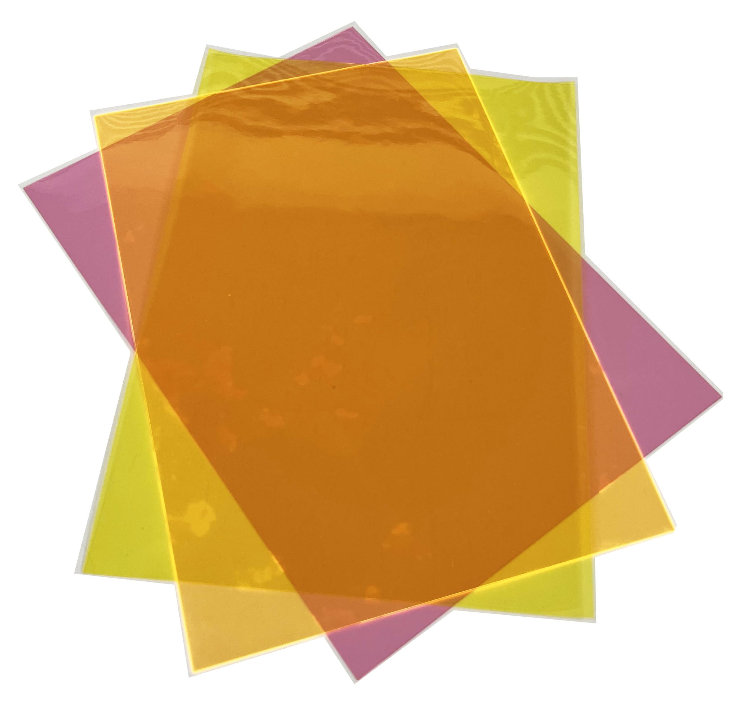 Amazon | カラービニールシート 厚手 A4｜3色セット（暖色