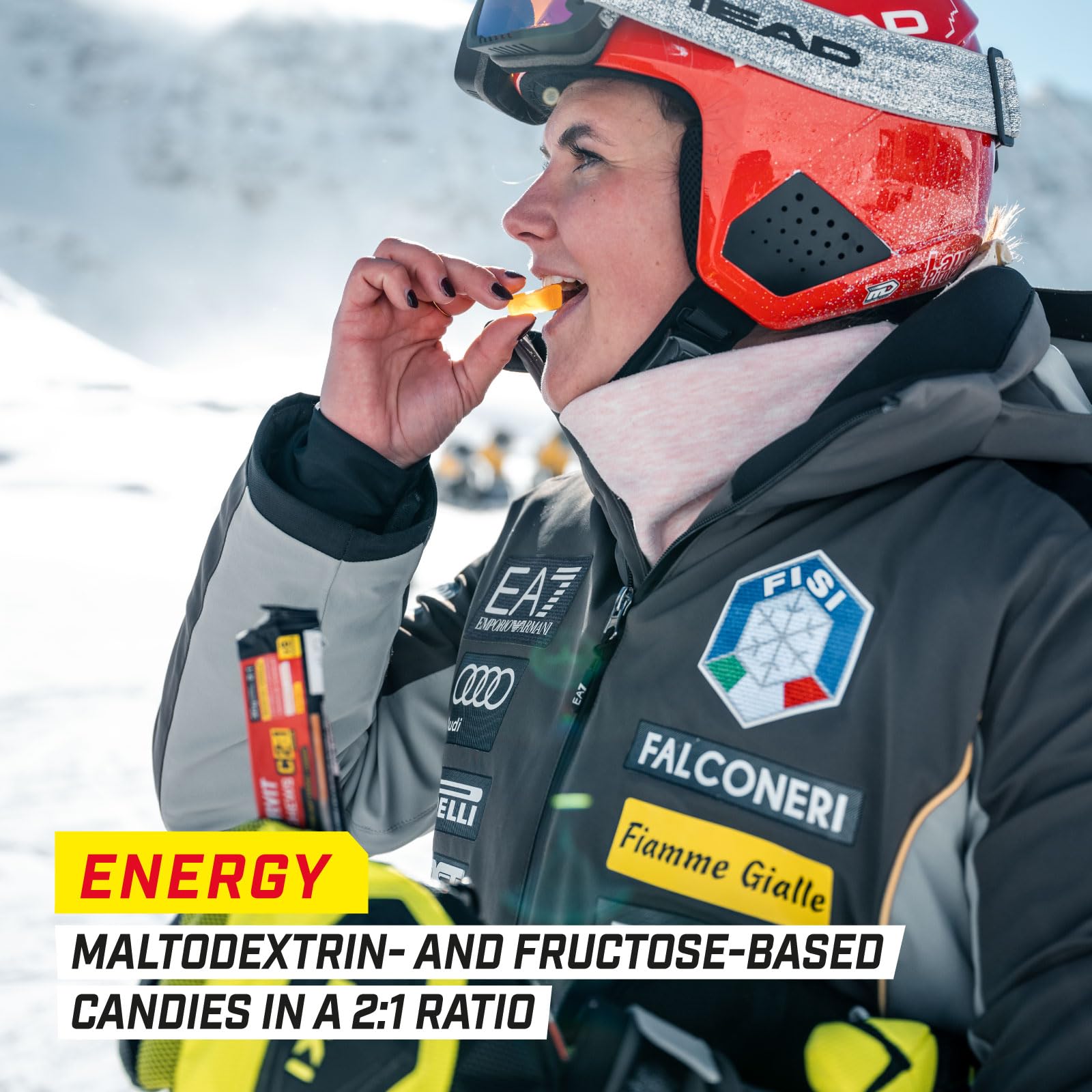 Enervit C2:1 Pro Carbo Chews, Orange (Orange, 30 x 34 Gramm Riegel)