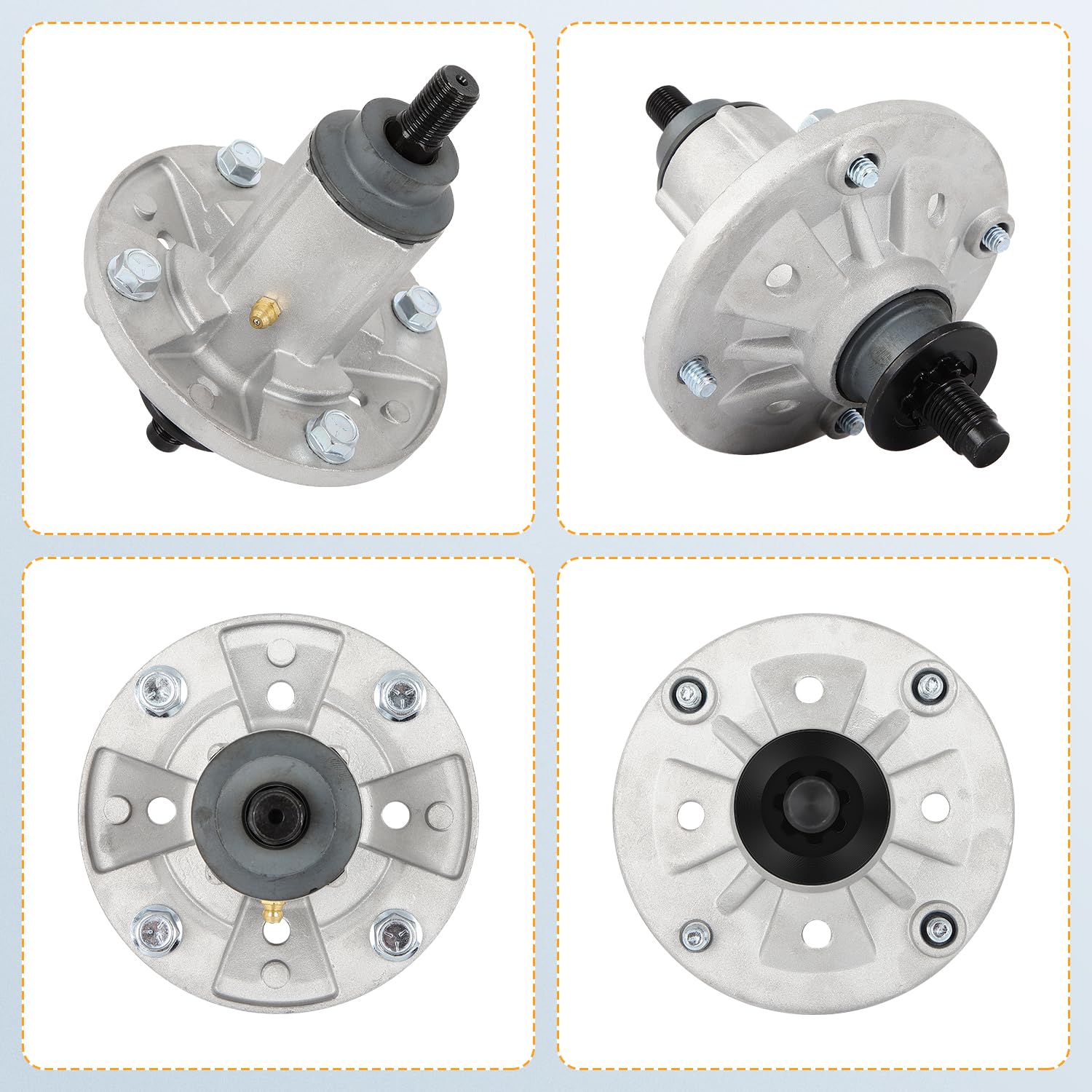 Polea Cortadora Césped Polea De Husillo Para Cortadora De Césped John Deere  - Repuesto M170230, Compatible Con Serie X300, X500, Z200 Repuesto John  Deere S200 X300 Z200, image size:1500x1500