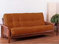 Vista 39 de Blazing Needles Colchón futón de sarga Renewal de 9 pulgadas, matrimonial, índigo