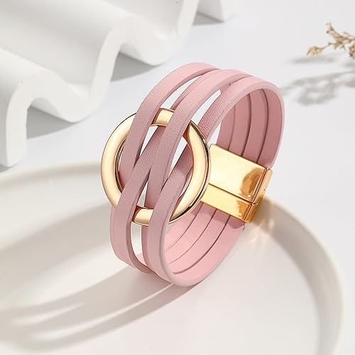 Miniatura 2 de Long tiantian Pulseras de cuero para mujer, pulseras de cuero para mujer, pulseras de cuero para mujer, pulseras bohemias, pulseras apilables