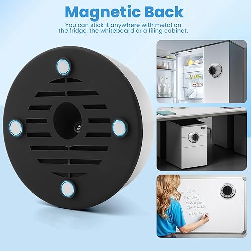 Miniatura 4 de Temporizador de cocina para cocinar, temporizador de cocina de chef, temporizador de escritorio 100% mecánico con alarma fuerte, no requiere