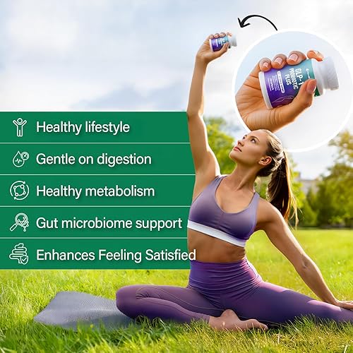 Miniatura 3 de FloraBliss 120 cápsulas probióticas – 900 millones de AFU de Akkermansia, Clostridium, Bifidobacterium. Achicoria prebiótica añadida y extracto