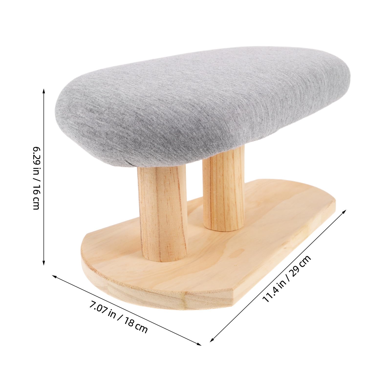 Tabla de Planchar Portátil Pequeña con Base de Madera Estable y Superficie Espaciosa para Planchar Ropa Infantil y Vestidos en Apartamentos o Costura