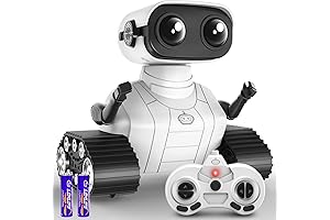 Remote Control Robot Toys for Boys Girls- Rechargeable Emo Robots for Kids Ages 3