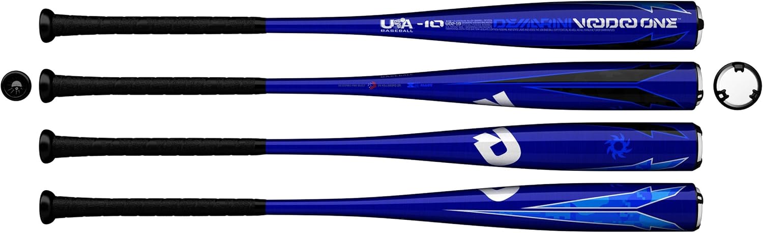 DeMarini 2019 Voodoo One Balanced (-10) 2 5/8" USA Baseball Bat