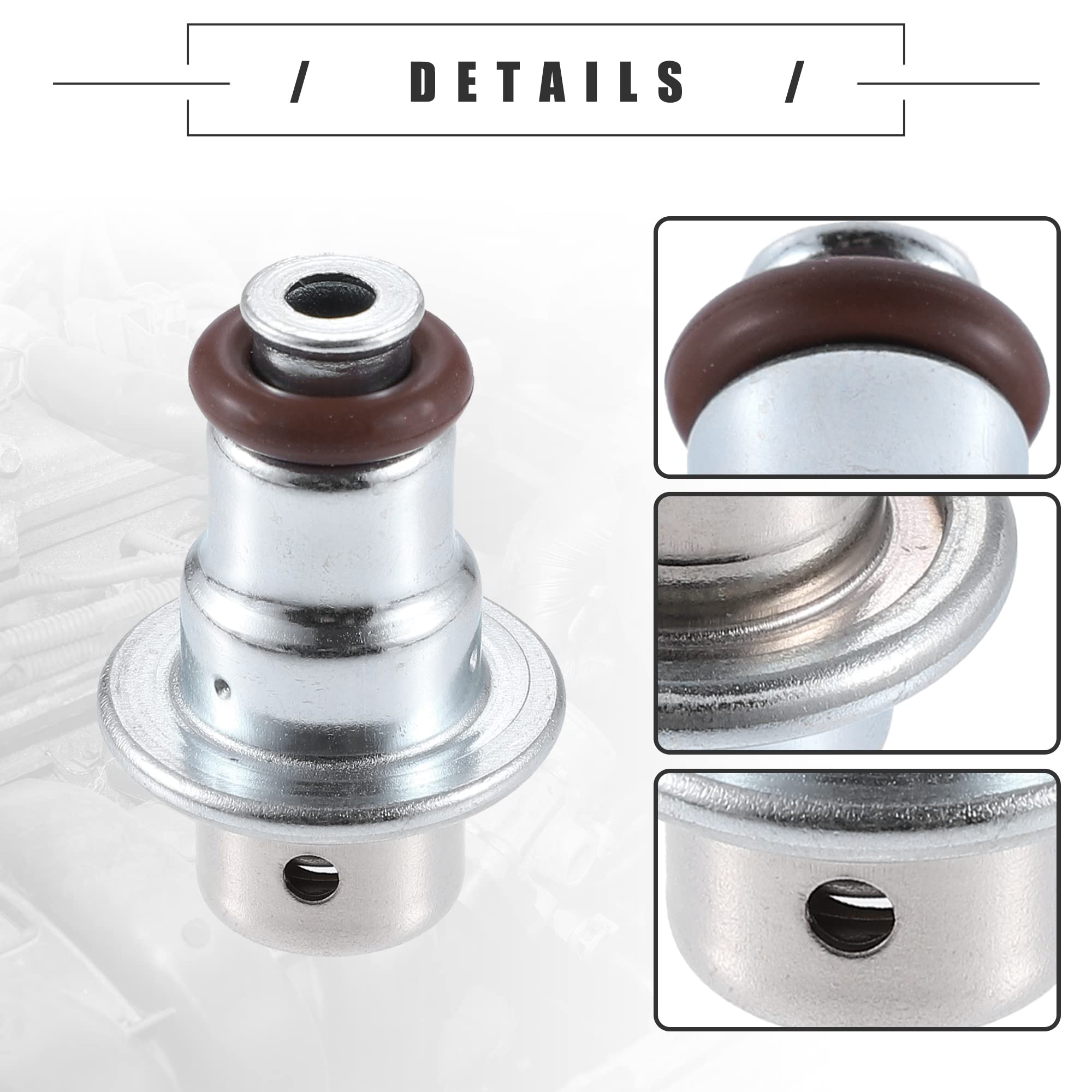 A ABSOPRO Carburante Pressione Regolatore Valvola, per Scion, Metallo, 23280-22010, Marrone