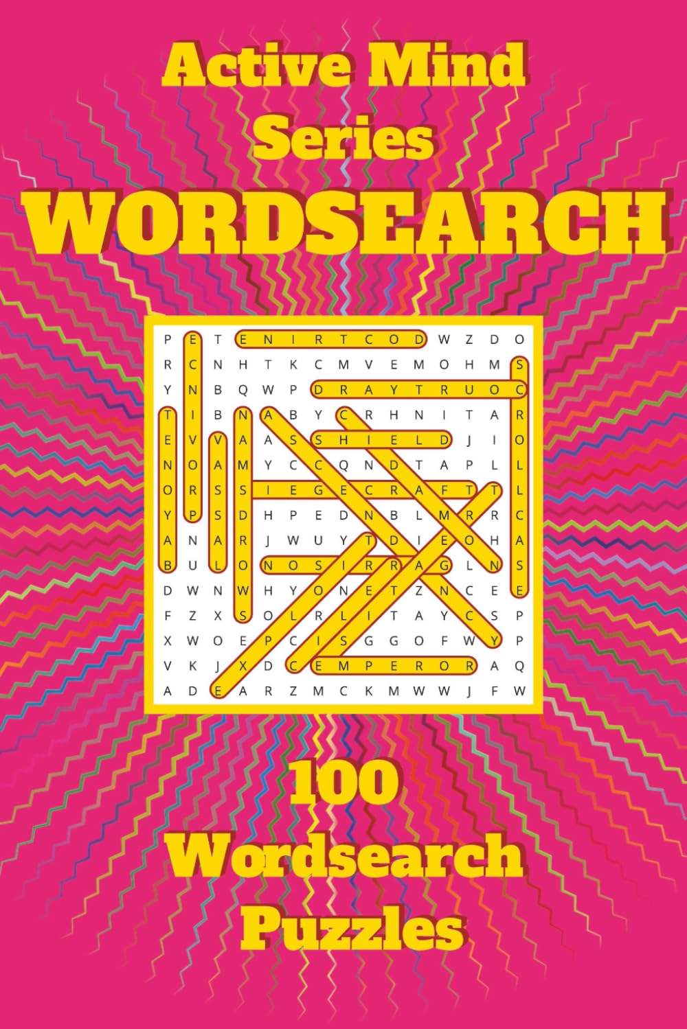 Active Mind Series: Wordsearch – 100 Puzzles | 1600 Words | Challenging Brain Games for Teens, Adults & Seniors: Wordsearch Challenges to Sharpen ... Skills (Active Mind Series Puzzle Books)