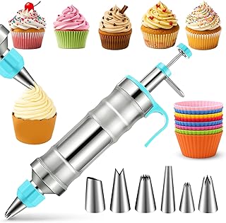 12 Condensed Milk Dessert Recipes for Rich Creamy Sweets 129 Novano Dessert Decorating Syringe Set, Frosting Piping Kit Stainless Ste...