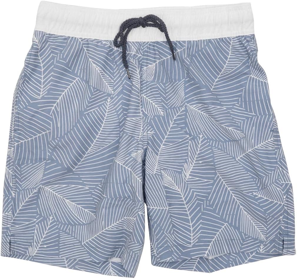 デポー Faherty Brand ファリティ ブランド ブルー ホワイト リーフプリント スイムウェア 水着 葉柄 リサイクル素材使用 デポー Faherty Brand ファリティ ブランド ブルー ホワイト リーフプリント スイムウェア 水着 葉柄 リサイクル素材使用