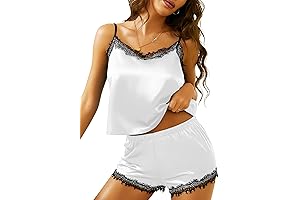 Alluring Lace Silk Satin Sleepwear Set: The Epitome of Sensuality and Comfort