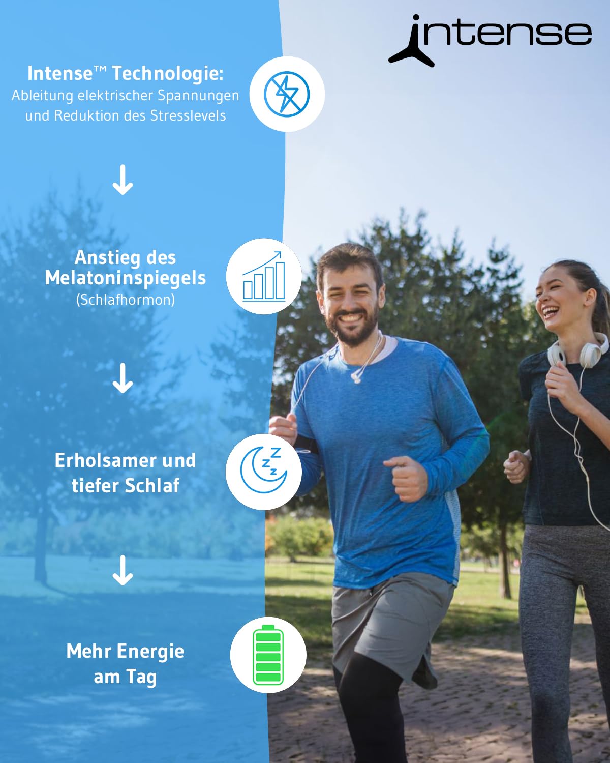 Nackenkissen Re-Charge Intense, Ergonomisches HWS Seitenschläfer-Kissen, Hochwertiger Memory-Foam mit Bambus-Aktivkohle, Innovative Technologie für tieferen Schlaf, Recovery pillow 50x30x12