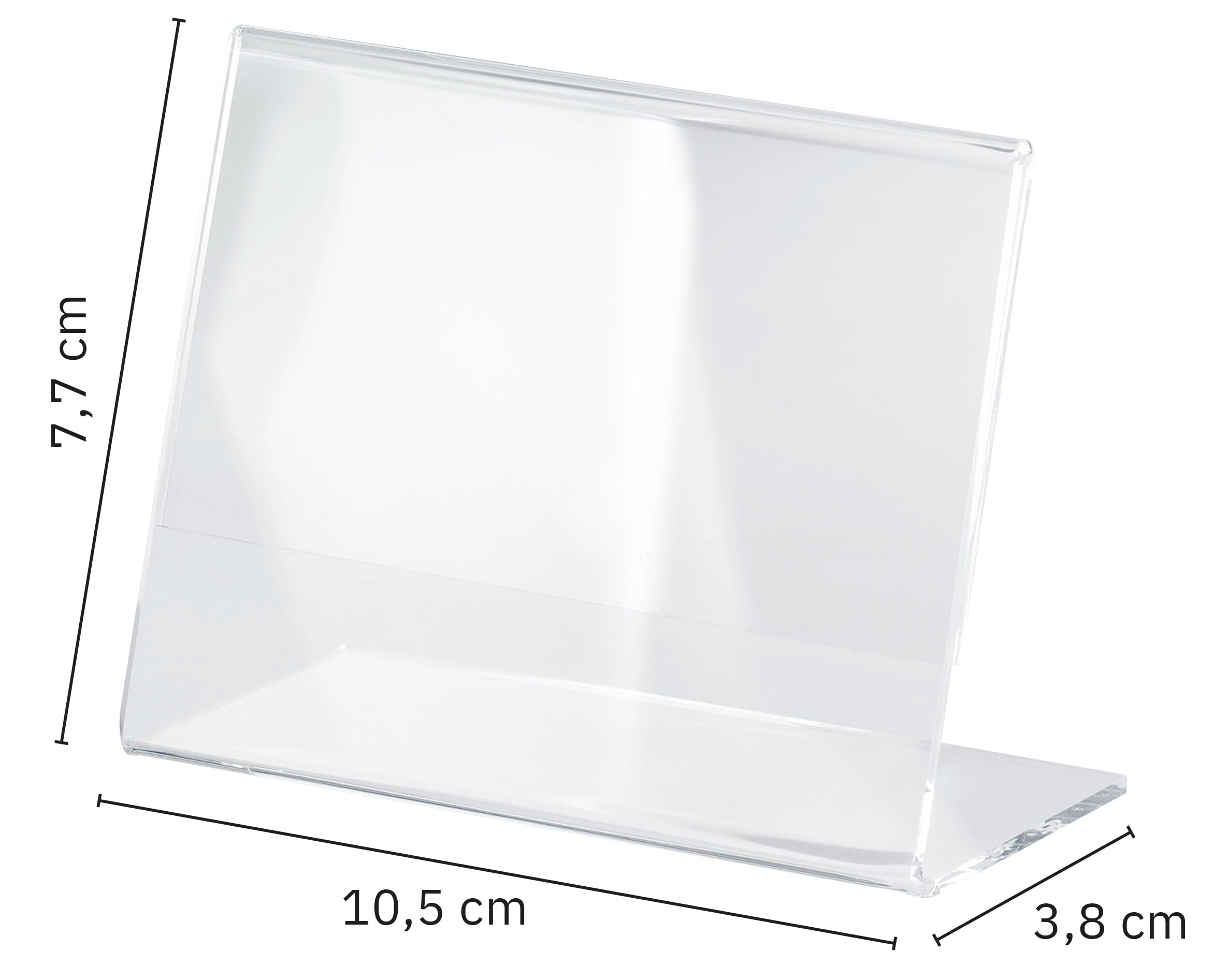 SIGEL Présentoir de table 10,50 x 7,70 cm - 10 pièces