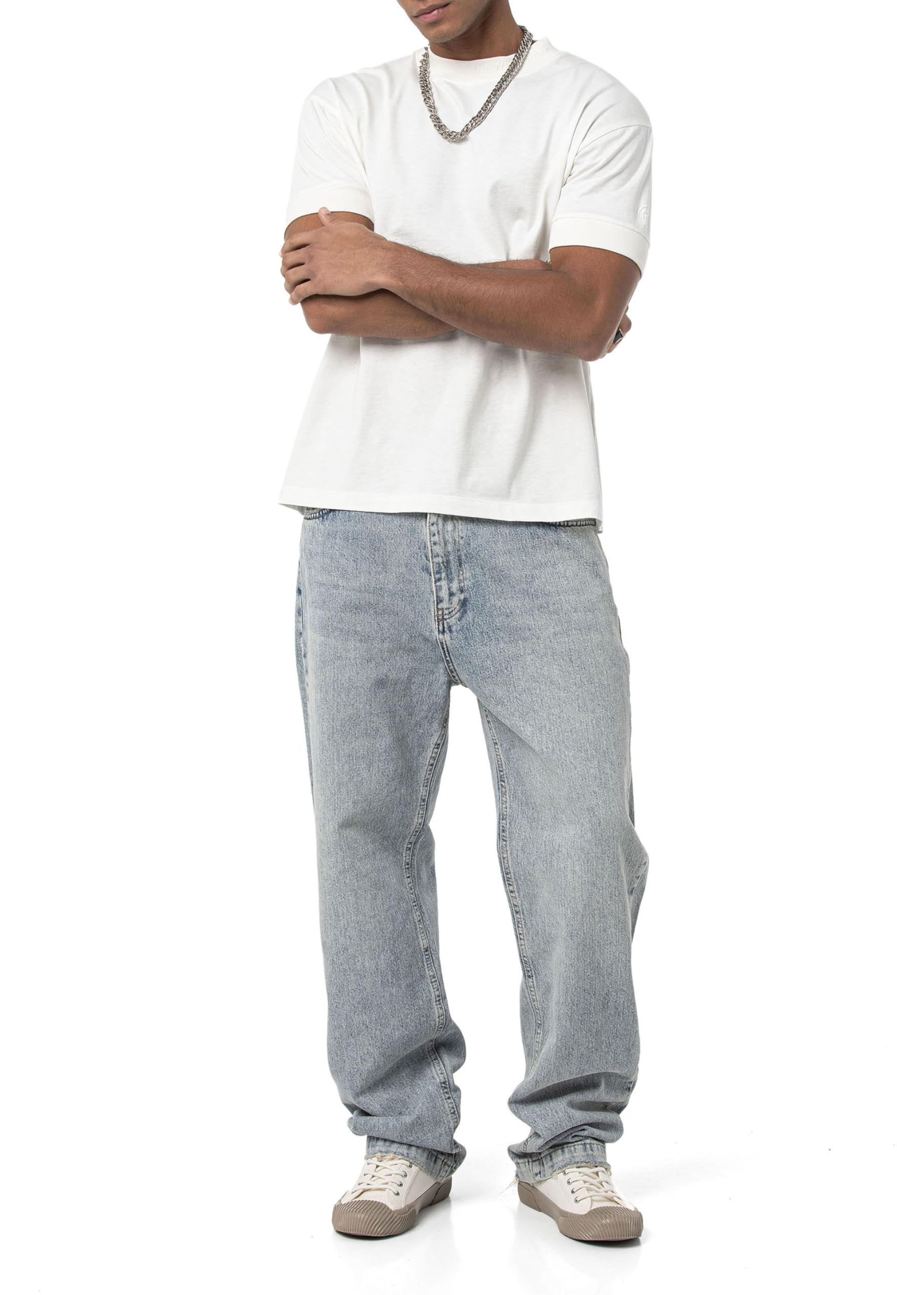 Redbridge Jeans di alta qualità, taglio ampio, denim baggy