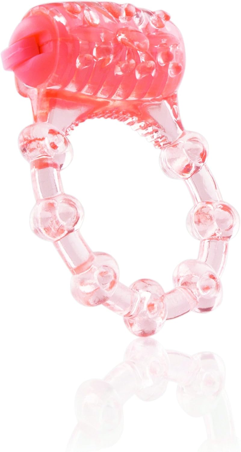SCREAMING O | Single-use vibrating pleasure ring for shared intimacy; stretchy SEBS, mini motor for clitoral contact, battery included