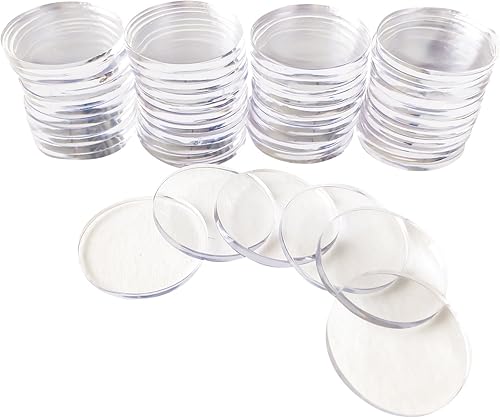 Miniatura 2 de Espaciadores de viruta de póquer de acrílico transparente, 50pcs100pcs200pcs