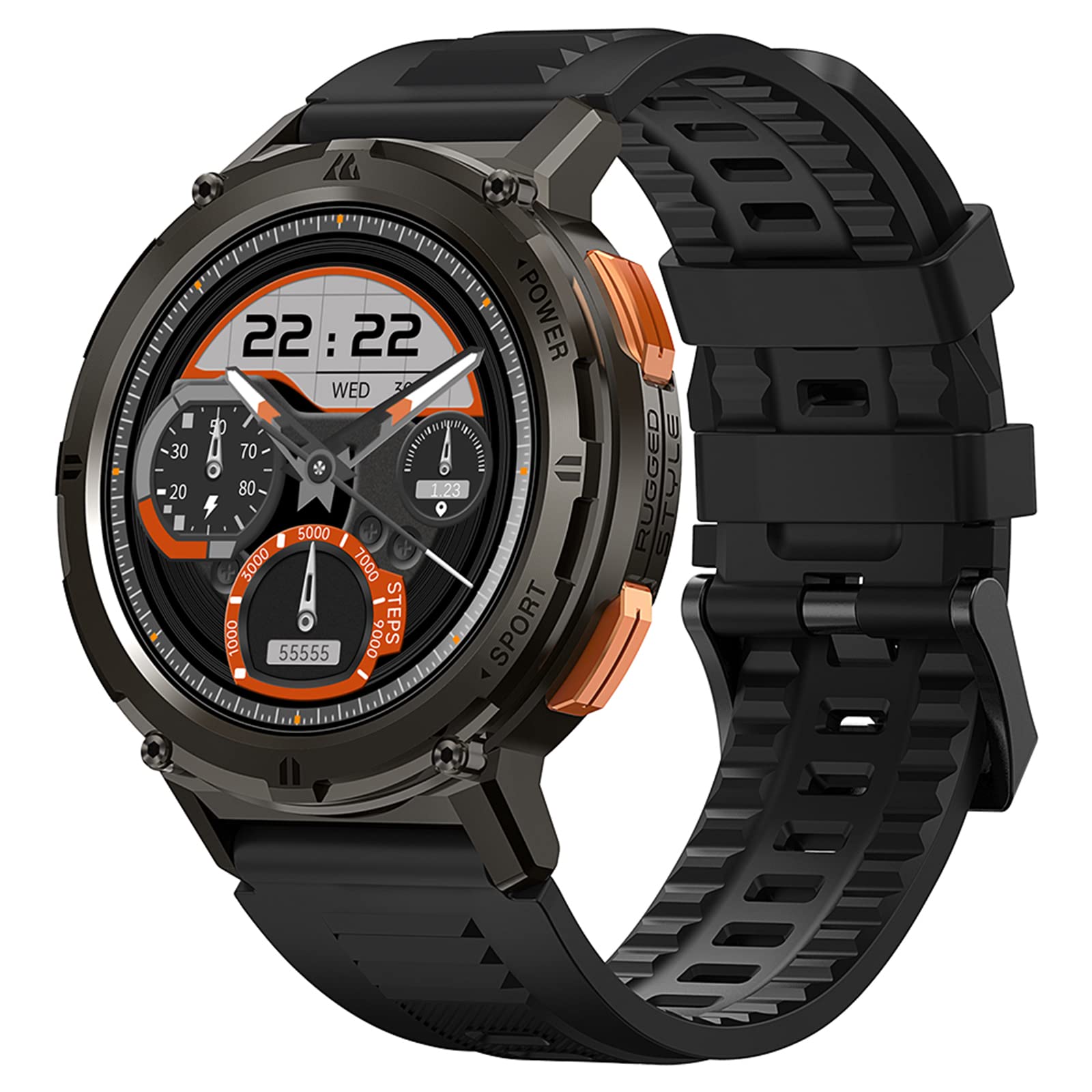 EXCLUZO Tank T2 Smart Bracelet Sports Watch 1.43-Inch AMOLED FullTouch Screen Fitness IP69 Oxy/Sleep/Heart Rate/Multiple Sports Mode (B0CBRY24RZ) Amazon Price History, Amazon Price Tracker