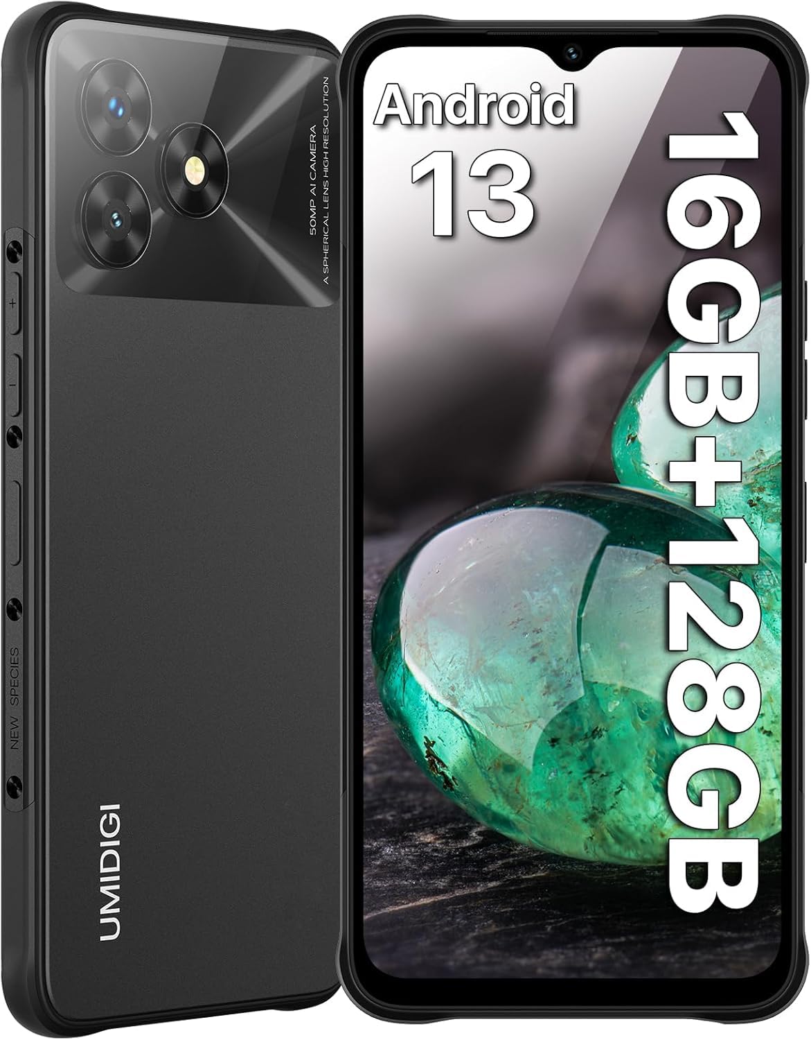 UMIDIGI G5 Mecha Waterproof Rugged Smartphone, 16GB RAM +