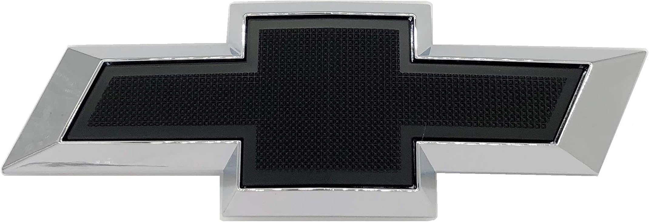 Custom Install Parts Textured Black Bowtie Emblem Rear Trunk Lid Compatible with Chevrolet Camaro 2010-2013