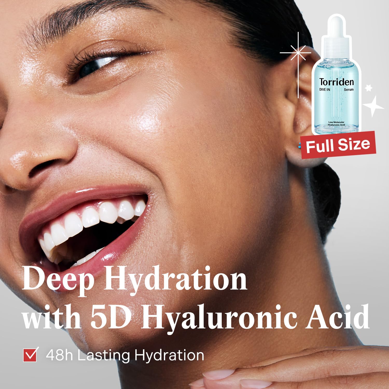 Torriden Holiday Wonder Pop Duo Gift Set (Red) | DIVE IN Hyaluronic Serum + BALANCEFUL Cica Cream | Korean Skincare for Deep Hydration & Soothing | Perfect Stocking Stuffer for Women & Teens - Image 3