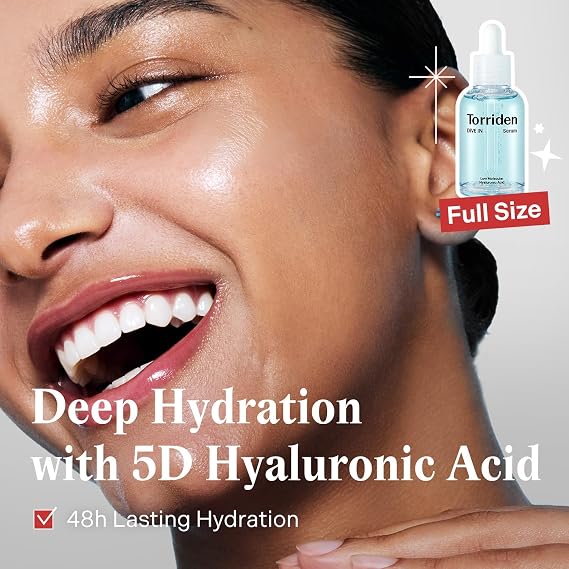 Torriden Holiday Wonder Pop Duo Gift Set (Red) | DIVE IN Hyaluronic Serum + BALANCEFUL Cica Cream | Korean Skincare for Deep Hydration & Soothing | Perfect Stocking Stuffer for Women & Teens