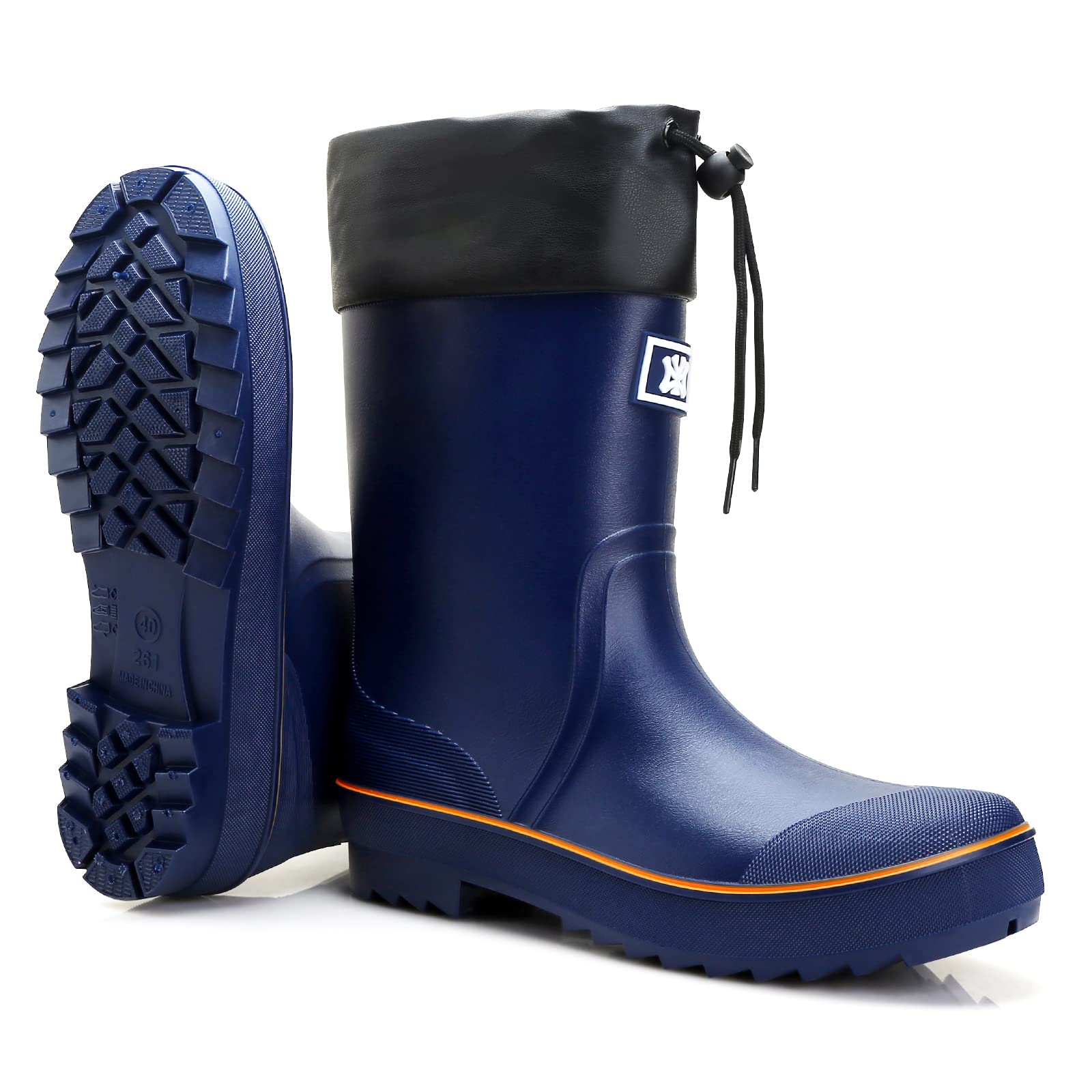 Gummistiefel Herren Halbhoch Gefüttert Gummistiefel Herren