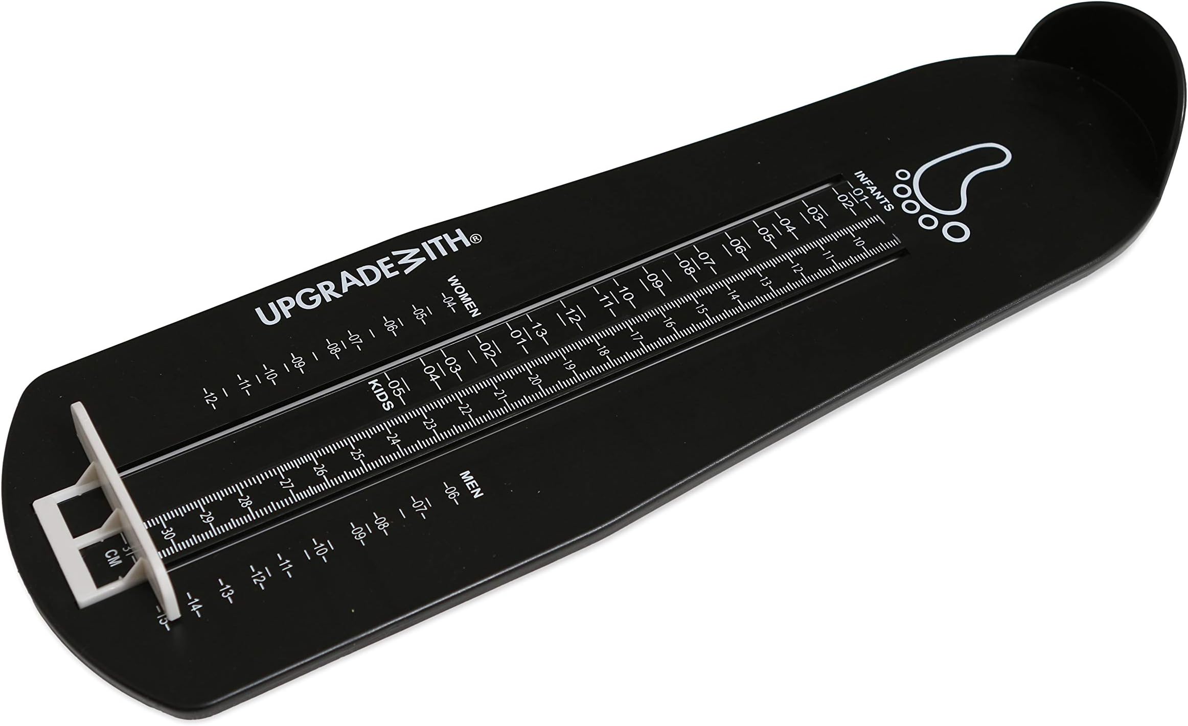 Foot Measuring Device - Portable US Standard Foot Measurement Device for All Sizes - Accurate Foot Measuring Device for Kids & Adults - Durable Shoe Size Measuring Devices (1EA)