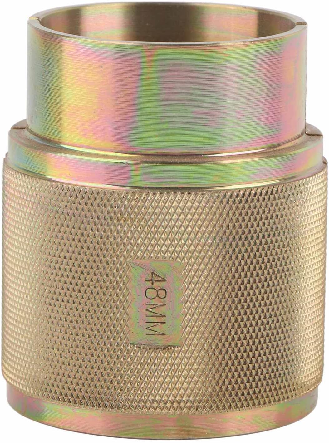 Acouto Motorcycle Fork Oil Seal Driver Tool Universal Carbon Steel for Conventional Inverted Forks 48mm