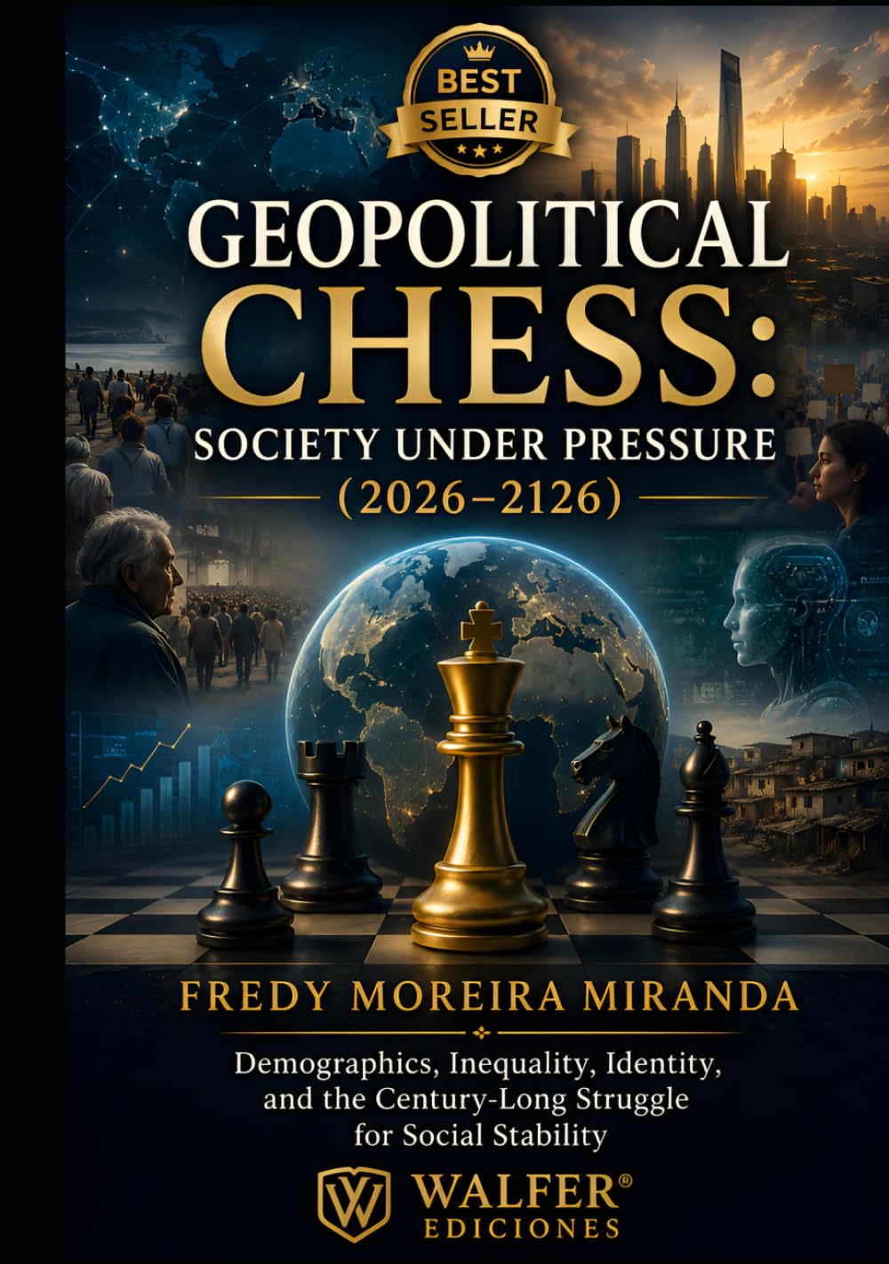 Geopolitical Chess: Society Under Pressure (2026–2126): Demographics, Inequality, Identity, and the Century-Long Struggle for Social Stability