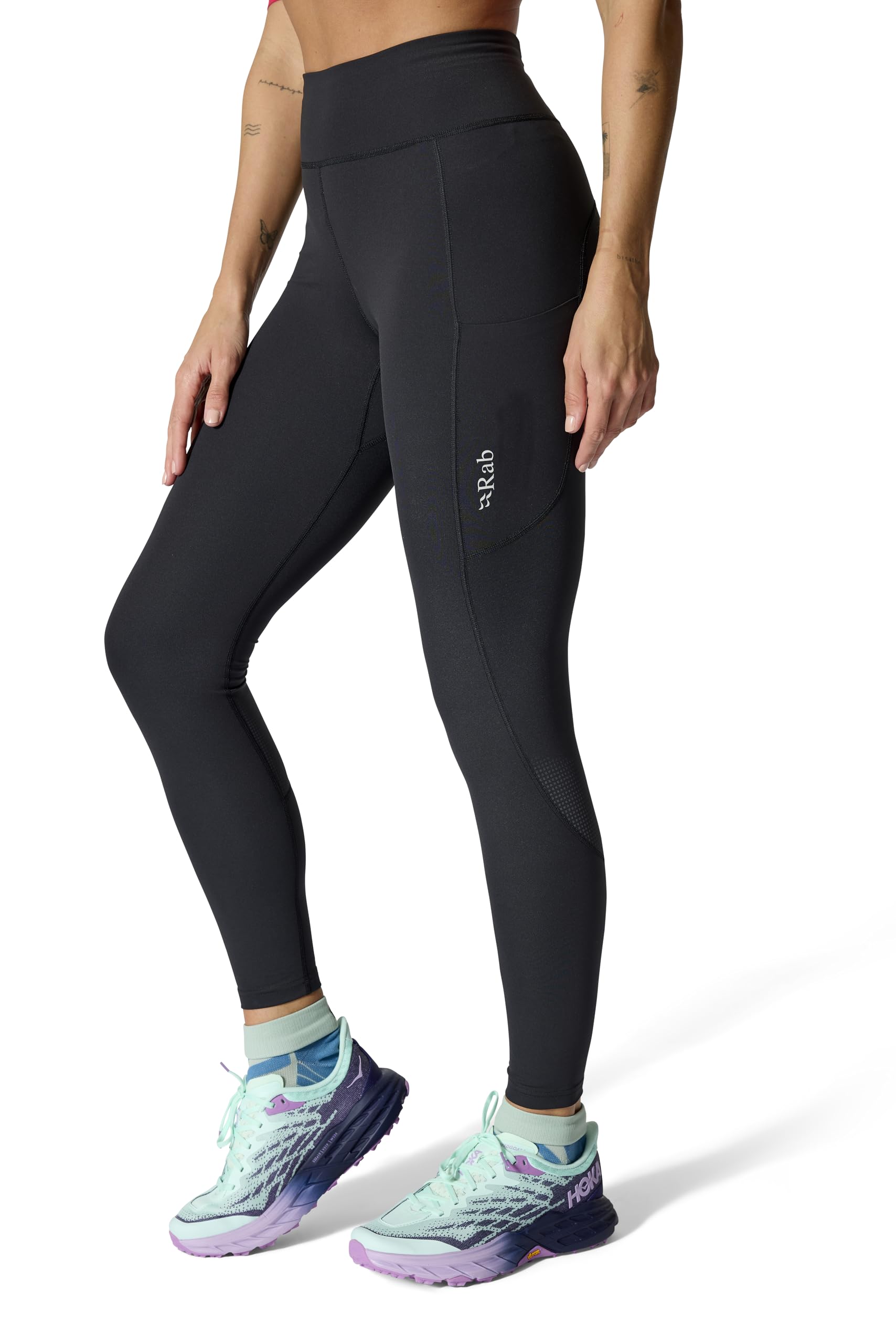 Rab Medias Talus para mujer, ligeras, transpirables, elásticas, para correr y hacer senderismo