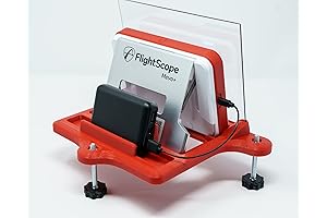Adjustable Dock Stand and Battery Tray for Flightscope Mevo Plus 2023