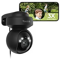 Reolink 5MP PTZ Telecamera Wi-Fi Esterno con 3X Zoom Ottico, WiFi 2,4/5 GHz