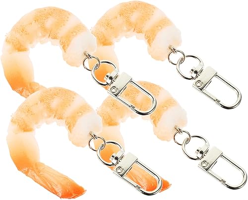 Miniatura 6 de Cabilock 20 llaveros de comida para niños, accesorios de PVC, accesorios para colgar en el coche, accesorios para colgar en el coche, accesorios de