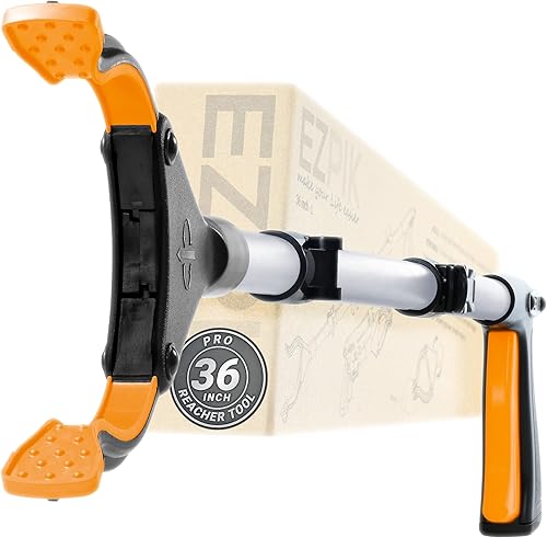 EZPIK Herramienta de agarre plegable para personas mayores de 36 pulgadas imanes - Alcanzadores resistentes para discapacitados y personas mayores