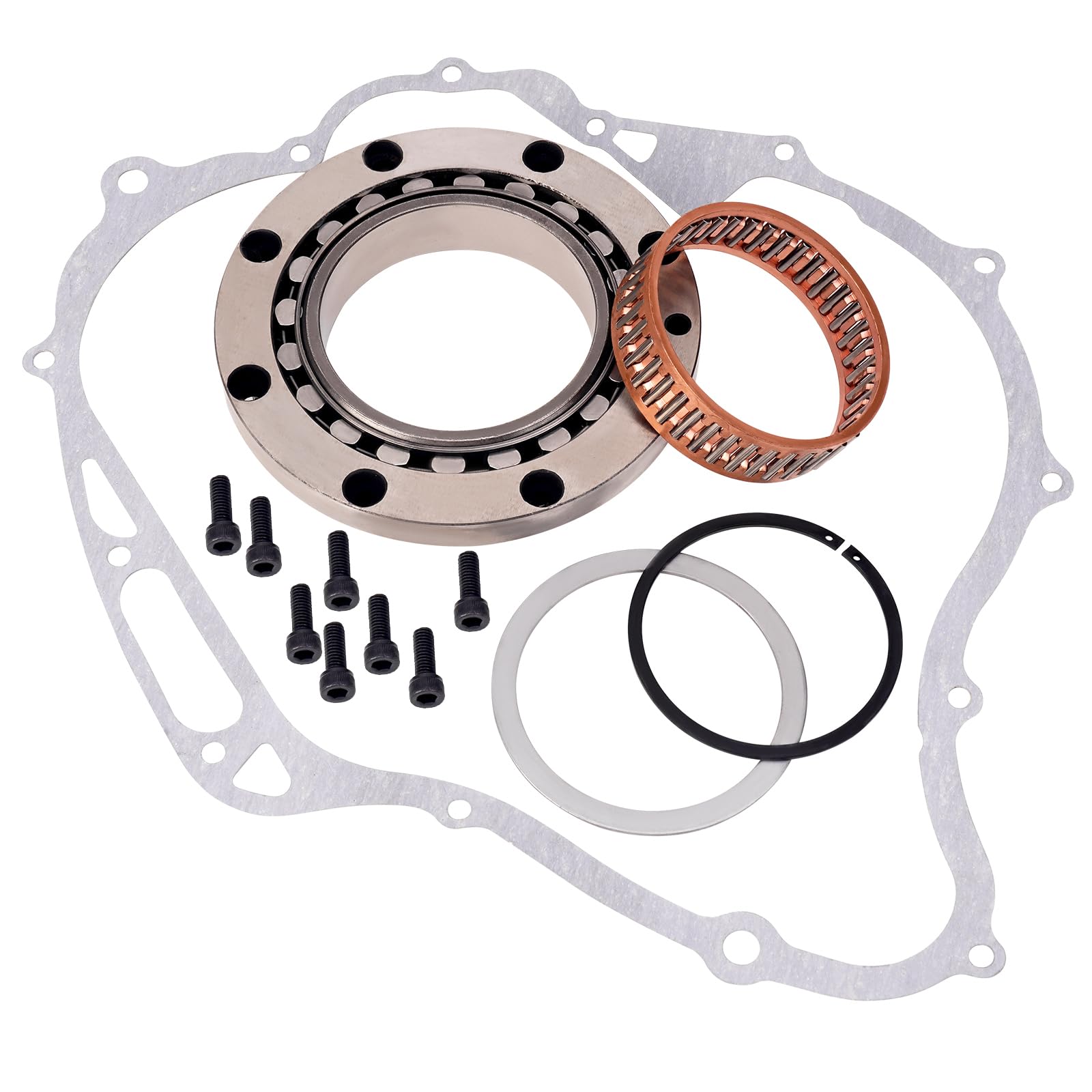 Road Passion Montaje del embrague & Motor Arranque Embrague Tapa Junta 5EL-15451-00-00 Compatible con YAMAHA V-star XVS1100 1999-2009/ XVS1100 Drag Star Classic 2000-2008