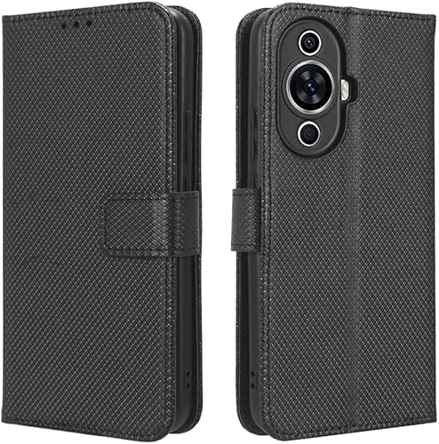 Miniatura 2 de Funda de piel sintética compatible con Huawei Nova 12s, compatible con Huawei Nova 12 Lite, funda de piel sintética con tapa compatible con Huawei
