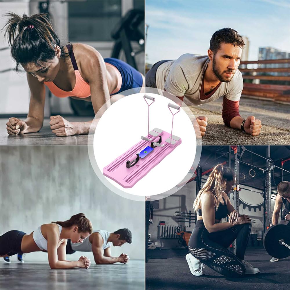 Réformateur de pilates compact, pliable pour entraînement à la maison, machine de pilates portable, planche d'exercice multifonctionnelle pour la maison, équipement de pilates à domicile