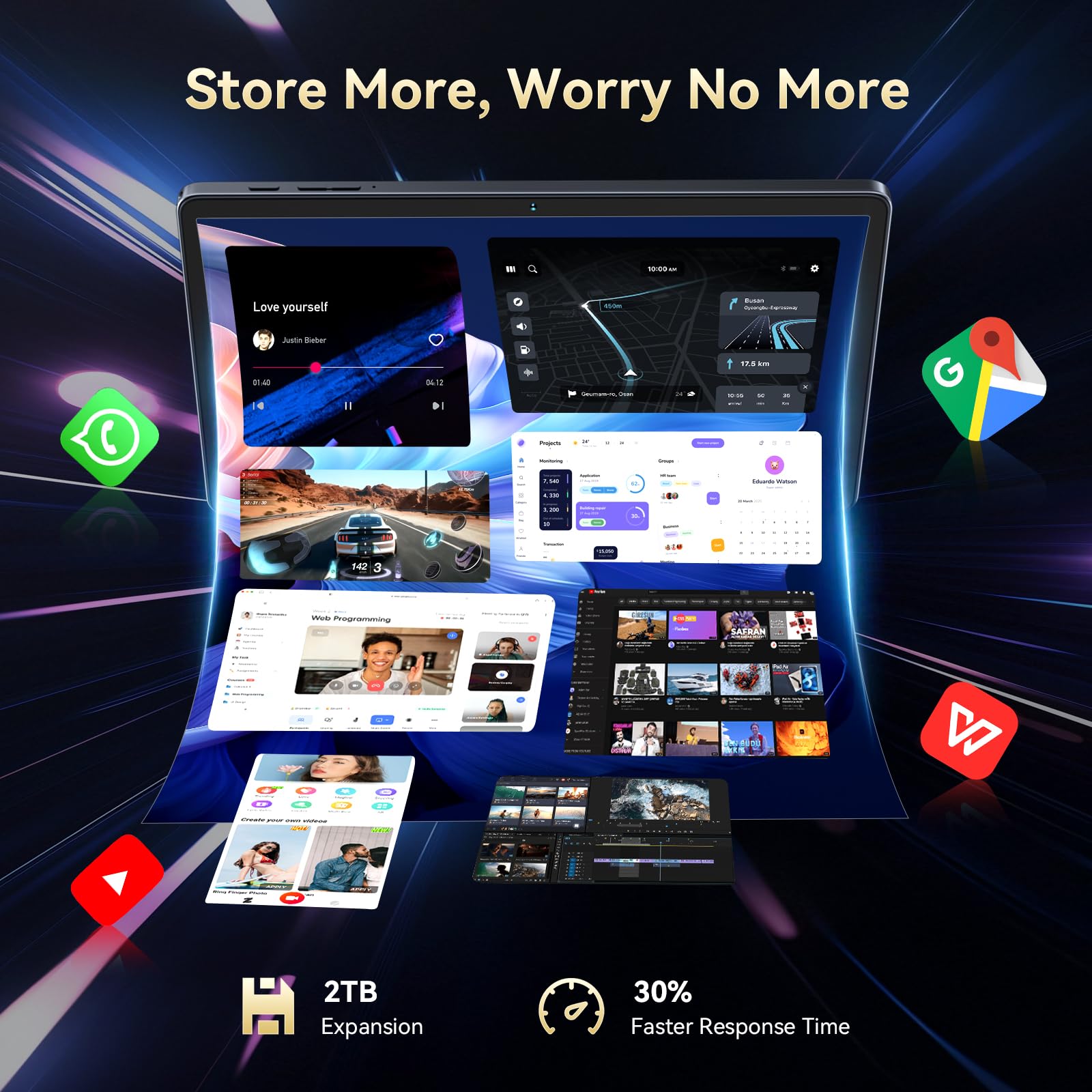 Amazon.com : Tablet, Android 16 Tablet-11 Inch FHD Display, 24GB