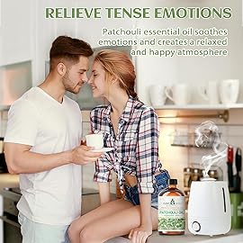 EVOKE OCCU Patchouli Essential Oil for Diffuser Skin Fragrance DIY Candle Soap Making - 4 FL Oz