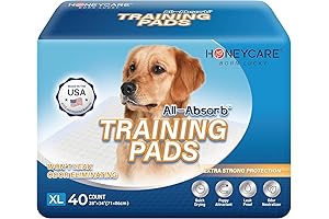 HONEY CARE All-Absorb Ultra Absorbent Training Pads for Dogs