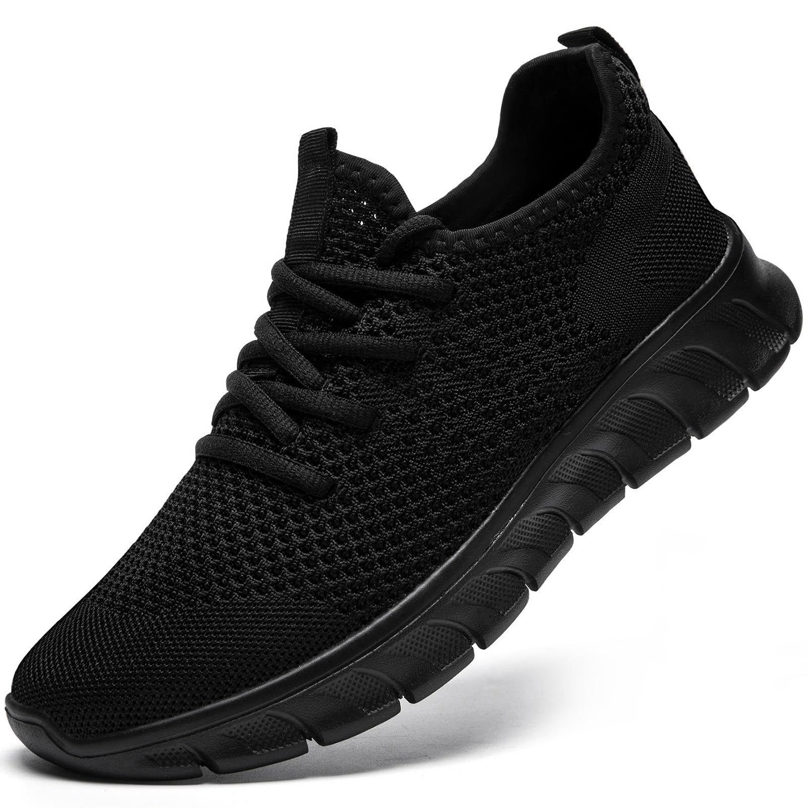 Mens Running Shoes Slip On Tennis Walking Sneakers Workout Athletic Lightweight Casual Sport Shoes