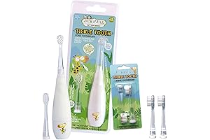 Jack N' Jill Tickle Tooth: Gentle Sonic Electric Toothbrush for Toddlers