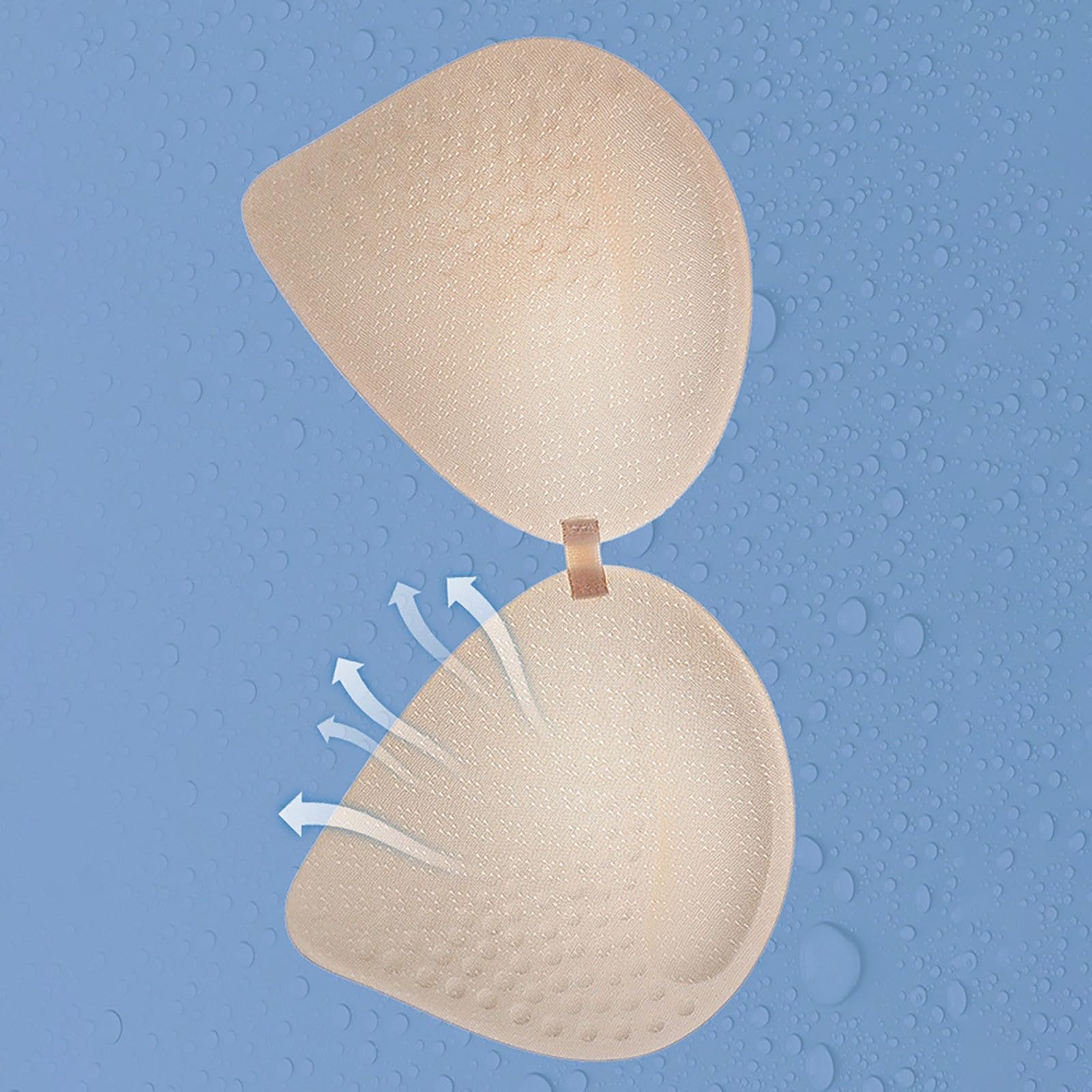 Lot de 3 Soutiens Gorge Femme sans Armature, Soie Glacée Légère d'Été, Dentelle Respirante Extra Fine Invisible à Bretelles Fines, Effet Push-Up Anti-Affaissement, Multiples Coloris