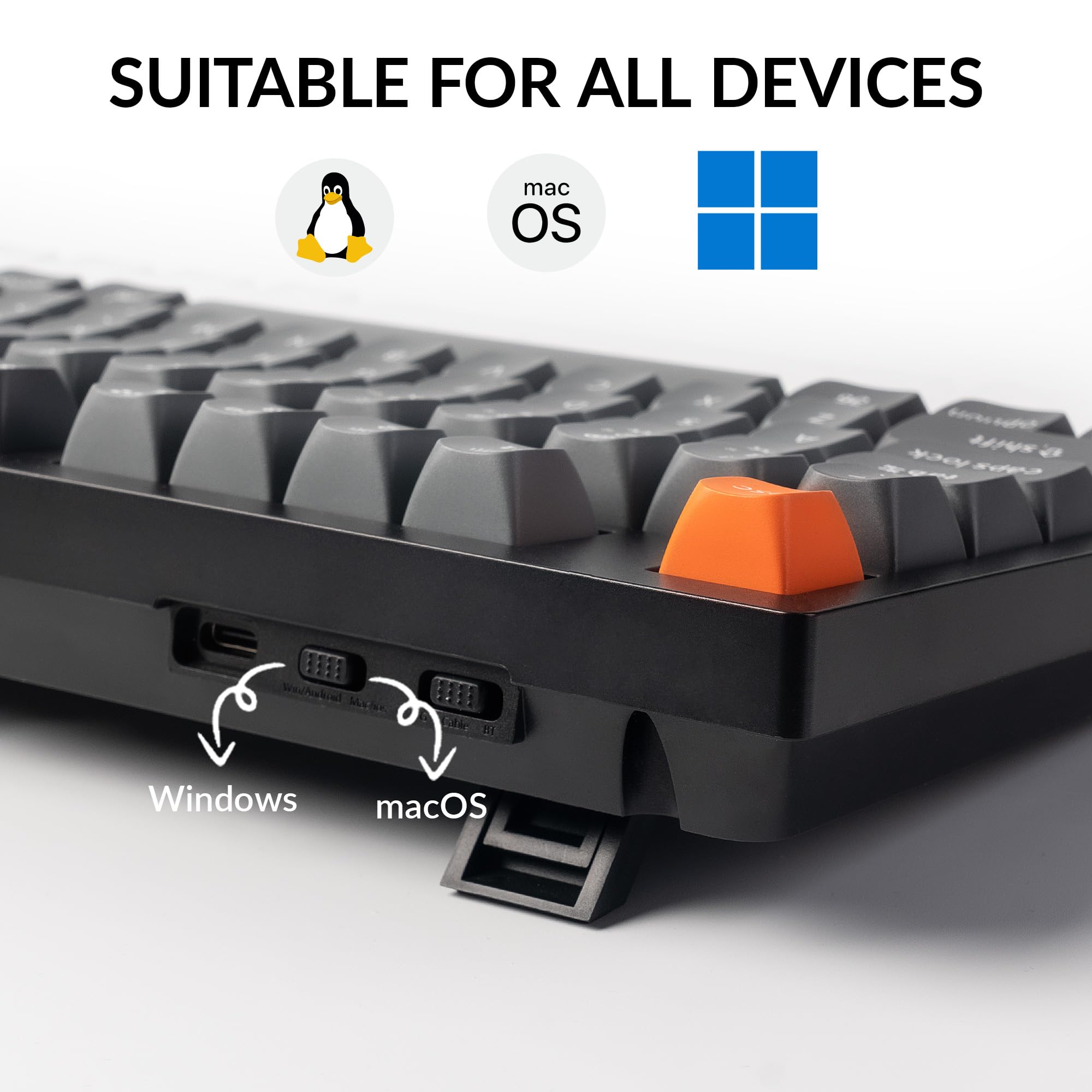 Amazon.com: Keychron K10 Max Wireless Custom Mechanical Keyboard