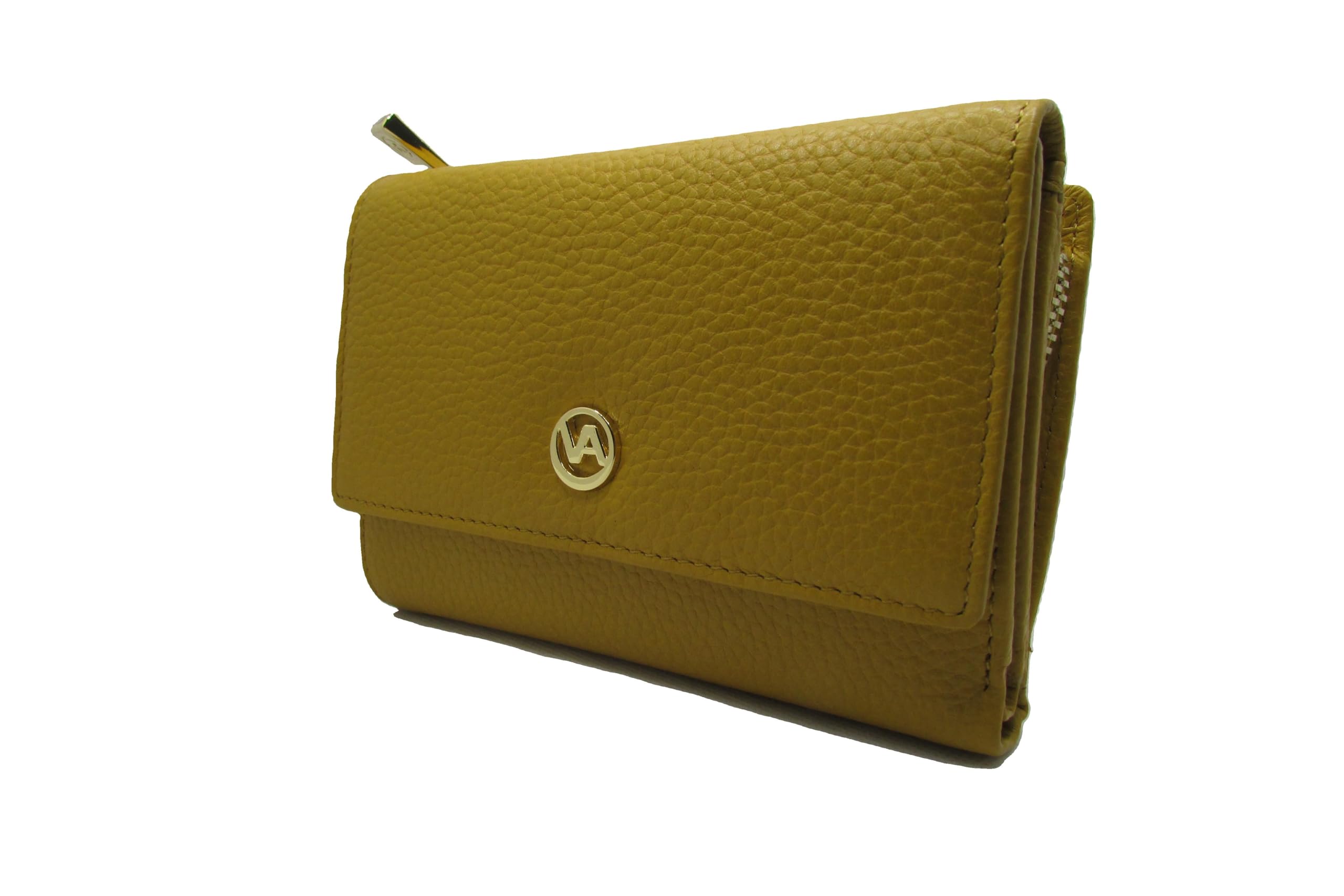 Made In Italy Vera Pelle 10 cards Womens Wallet Italian Leather Type Purse (p10 ananas)