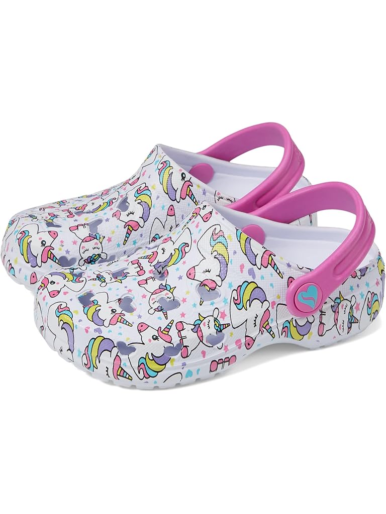 SKECHERS Foamies Sweetheart Unicorn Clog 308356L (Little Kid/Big Kid)