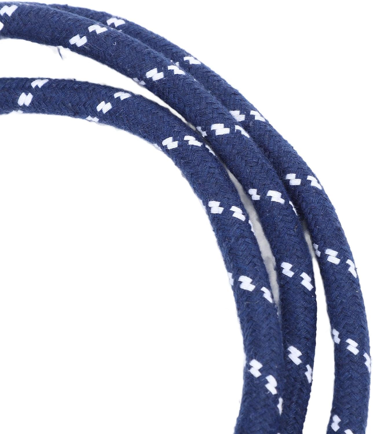 Yoga Wall Ropes, 4 PCS Gravity Inversion Training Straps with Stainless Steel Rings, Polyester Cotton Suspension Straps for Full Body Exercise and Flexibility, Dark Blue
