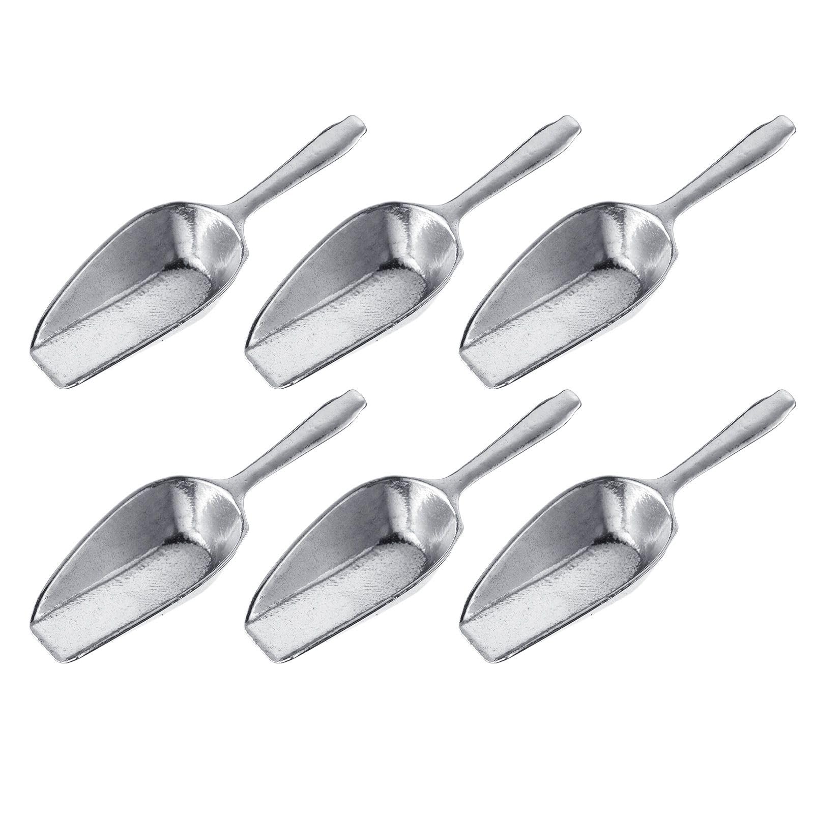 Westmark Hygia Spice Scoops – 6 Practical mini Scoops for Cleanly dosing Dry Ingredients Like Sugar and Spices or Animal Feed and Sweets – 3.5 ml